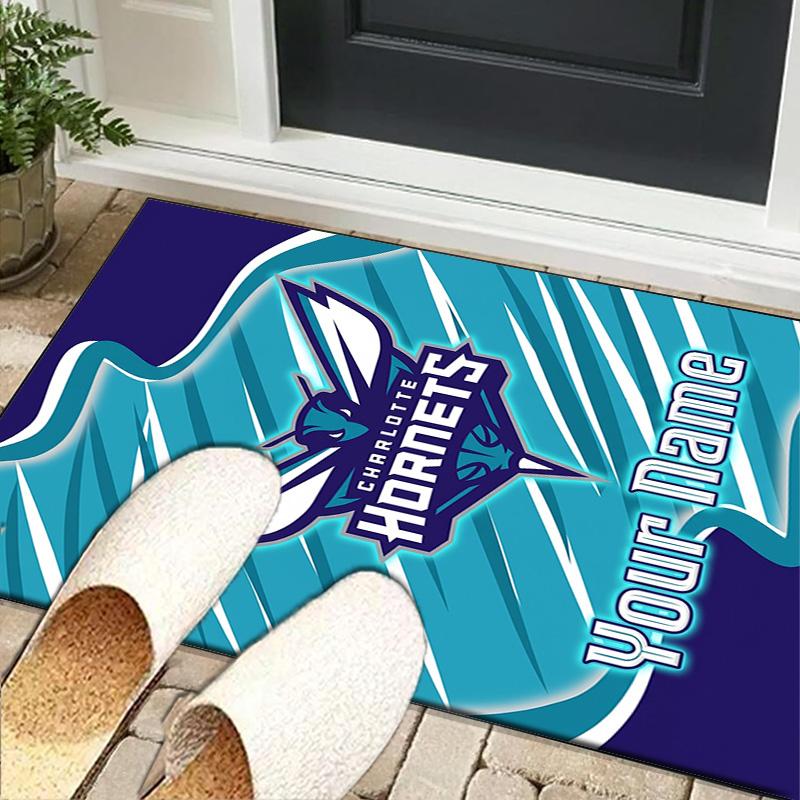 Custom NameCharlotte Logo Art Carpet, Indoor Rug, Chair Rug, Living Rooms, Doormat Made From Polyester Home Decor Birthday Christmas Gifts