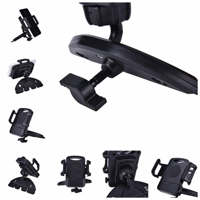 Univerzální Auto Cd Slot Držák Držák Stojanu Stojánek Pro Mobily Iphone Samsung