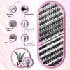 Natural Cluster Feather Lash Kit Segmented Eyelash Lash Glue Eyelash Grafting Kit Lash Extension Essential With Mix Effortless