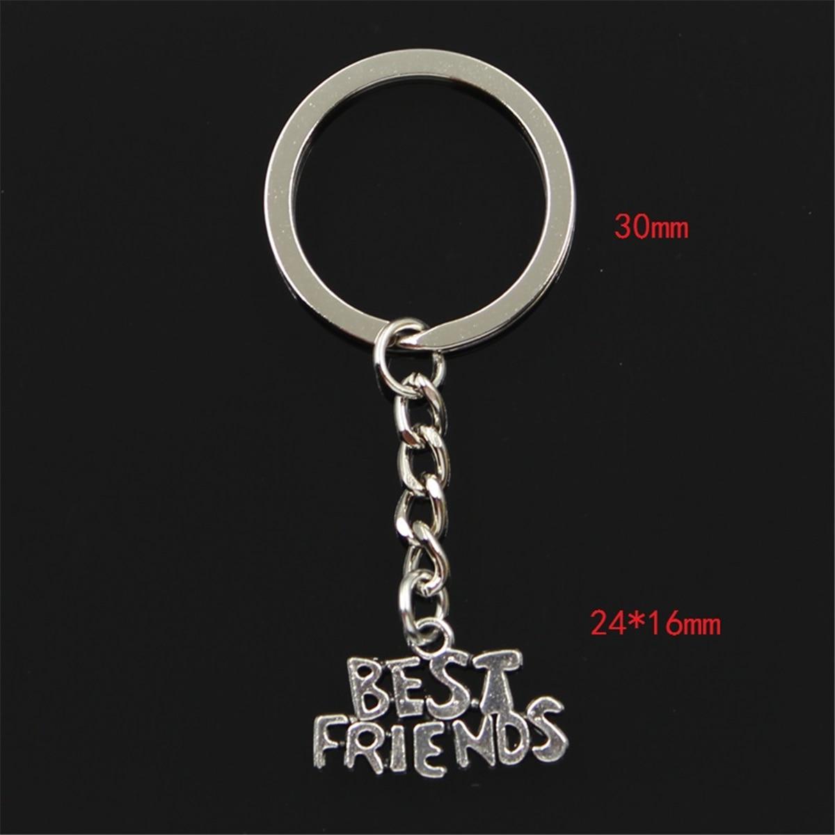 Модный кулон «Лучшие друзья» 24x16 мм 30 мм — фото 3