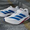 adidas Adizero Boston 13 Support Low Top Running Shoes Men's White Blu