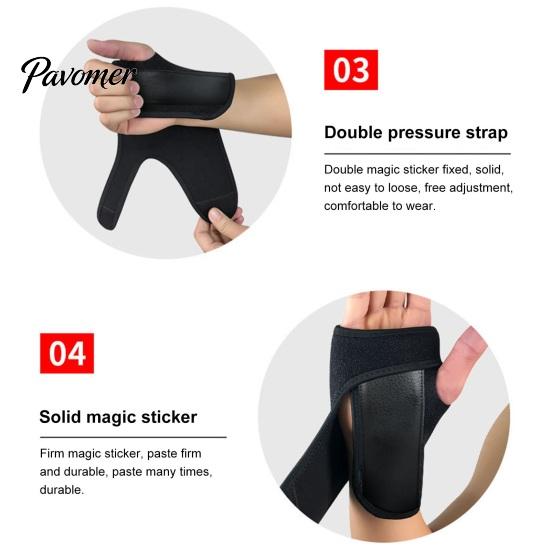 Handflächen-Druckentlastungs-Handgelenkbandage für Karpaltunnelsyndrom Arthritis Schmerzen Leichte Stützbandage Verstellbar Atmungsaktiv Sportschutz
