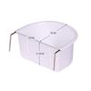 4pcs Bird Food Feeding Cup Bird Cage Hanging Feeder Bowl for Budgie Parrot Parakeets Lovebirds Birds Cage Accessories