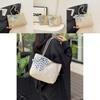 Stylish Woven Tote Bag For Women With Floral Design Ideal For Summer Beach Outings