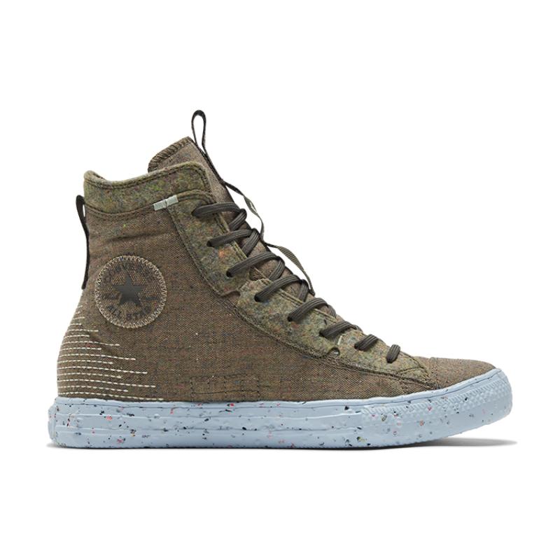 Converse All Star Crater Chuck Taylor Trendy Comfortable and Versatile High-Top Espadrilles Unisex Chartreuse