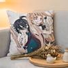Cushion Cover  Linen  SkinFriendly Soft Decorative Case For Sofa Home Decor Anime Nonymous Noise Pillow cover