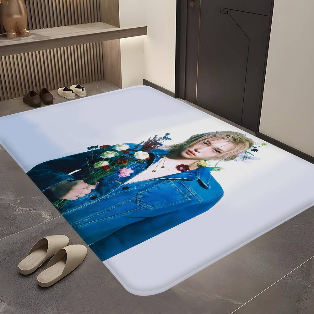 Tapis de chambre Kpop F-felix Rétro Choix multiples Tapis de salon Cuisine Antidérapant Tapis de bienvenue