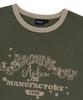 AAKAM Vtg Ink Ringer Top (Khaki)