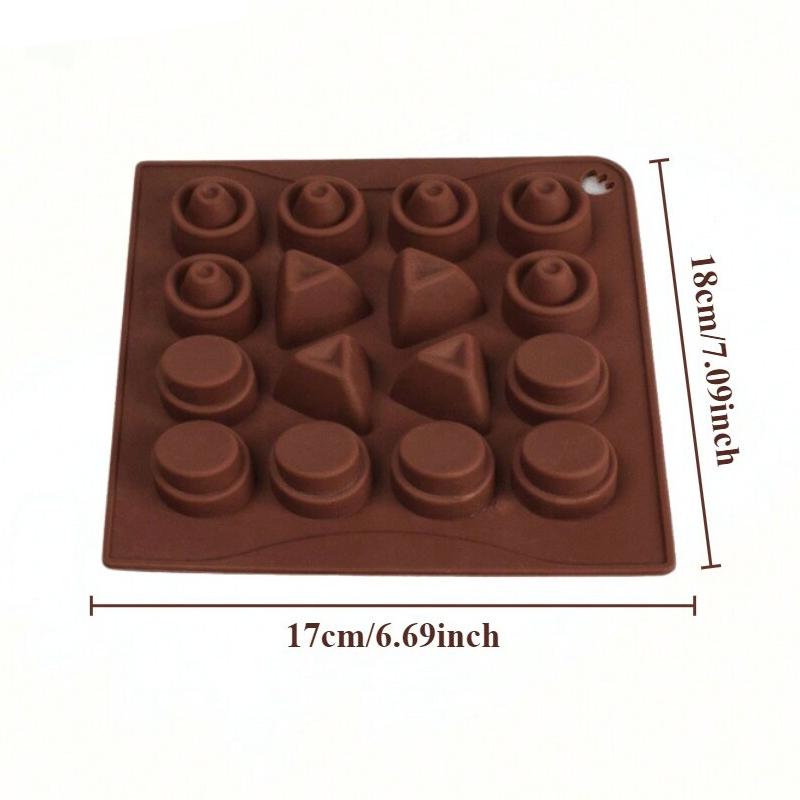 Silicone Cake Molds Cookie Chocolate Bar Molds Easy Release Durable Rectangle Candy Mold Pudding Butter Baking Accessories