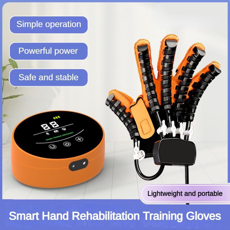 

Оборудование для реабилитации функции кисти Новые интеллектуальные терапевтические роботы Перчатки для реабилитации тренировки пальцев Orange-Right Hand XXL