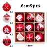 Christmas Tree Decor Painted Christmas Ball Set Festival Decorative Balls Elegant Hanging Ball For Home Decor Wedding Party