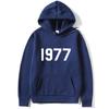 High Street 1977 Trendy Brand Fashion Printed Hooded Sweater Men's and Women's Jacket Couples Sweatshirt