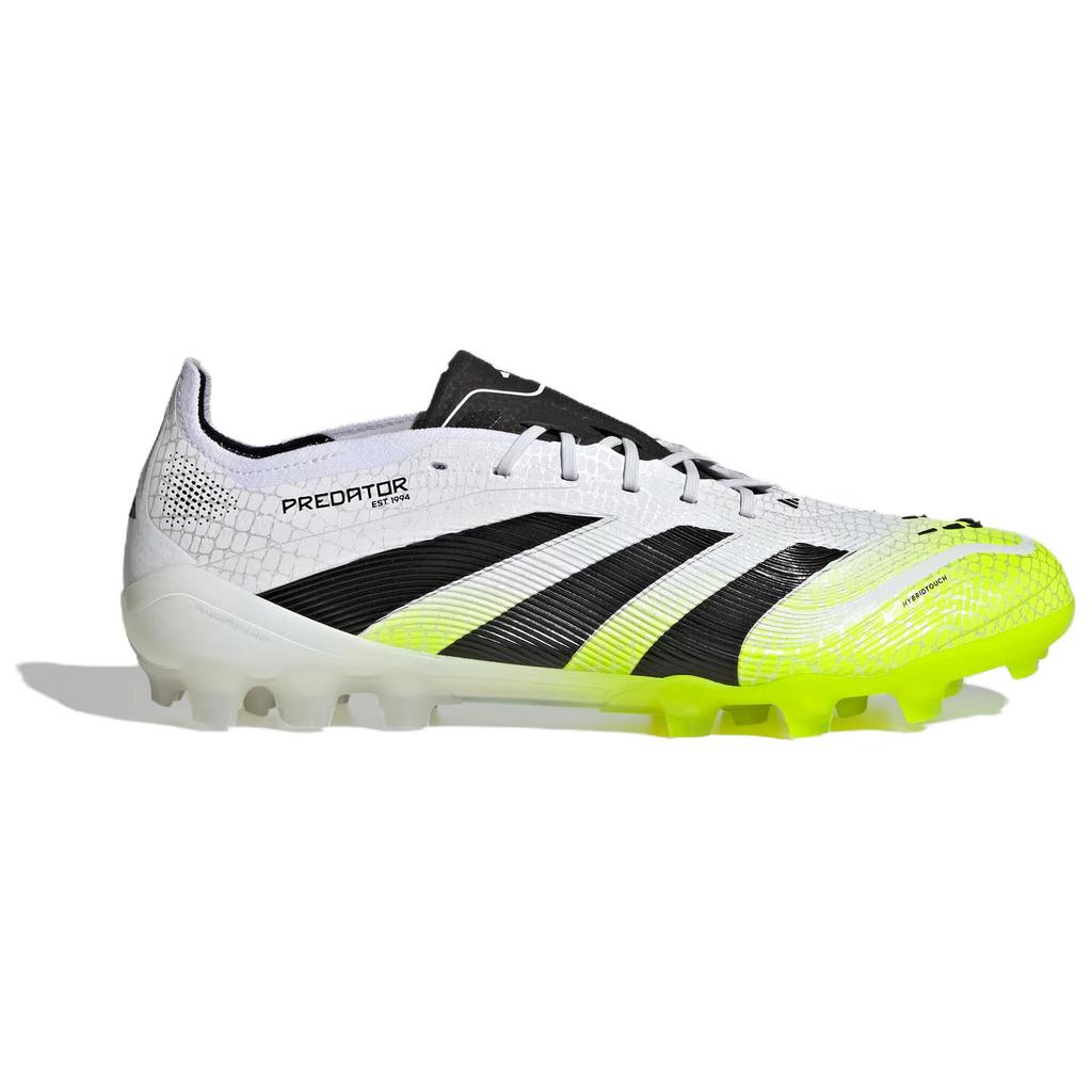 Adidas PREDATOR ELITE Abrasion Resistant Soccer Shoes Unisex White Yellow Sneakers JH8879