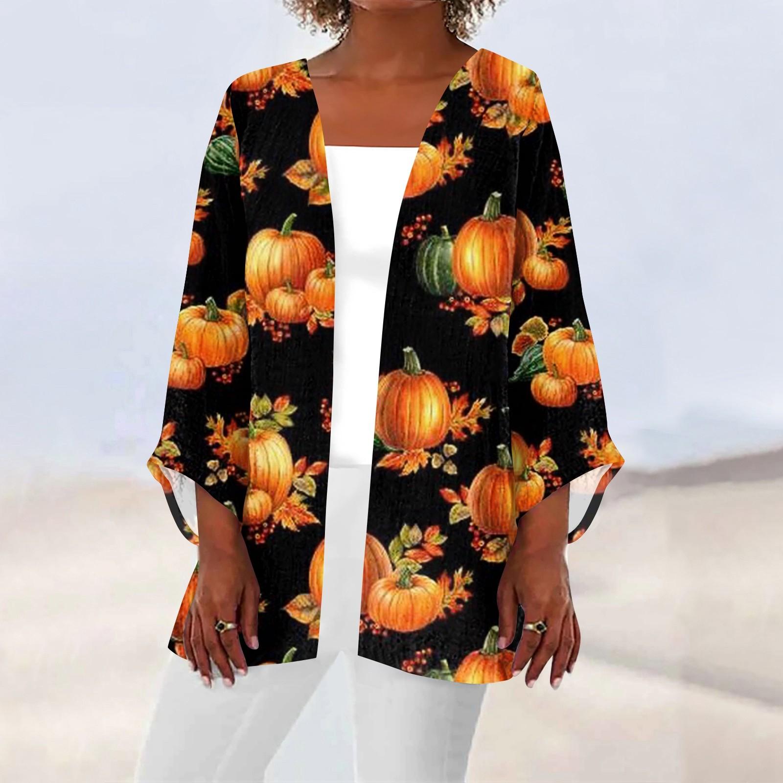 

Женский повседневный модный принт легкий кардиган средней длины с пальто XXXXL чёрный