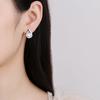 925 Sterling Silver Zirconia Small Hoop Earring For Girls Child Wome Beautiful Aros Huggies Earring Jewelry