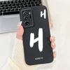 For Samsung Galaxy Note 20 Ultra Note20 Lucky Initial Letter Phone Case For Samsung Note 20 20Ultra 5G Soft Silicone Cases