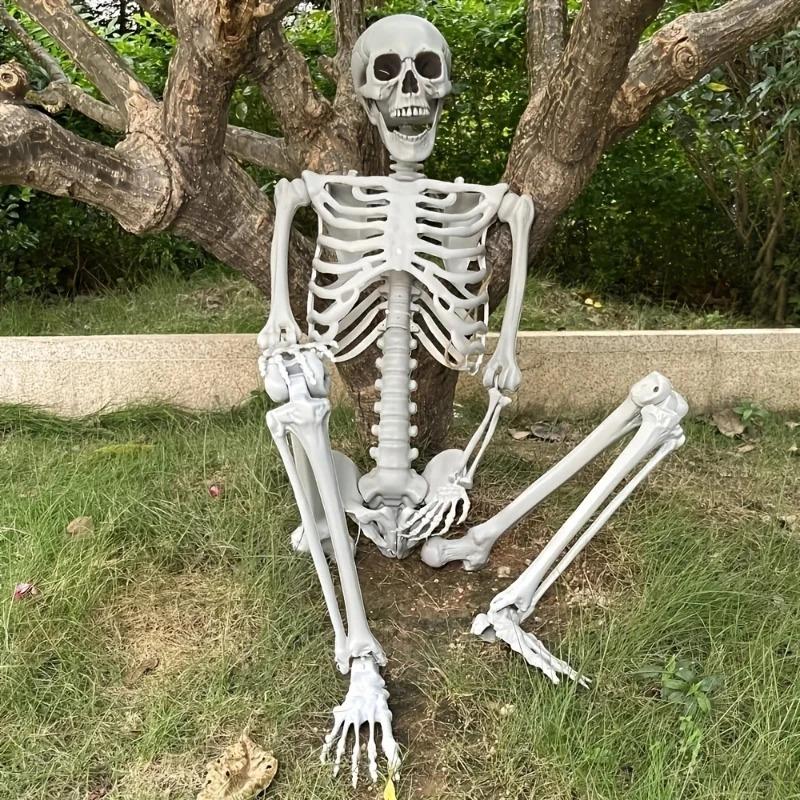 90cm High-Quality Skeleton Model Decoration Fake Sculpture for Home Garden Haunted House Decorative Horror Theme