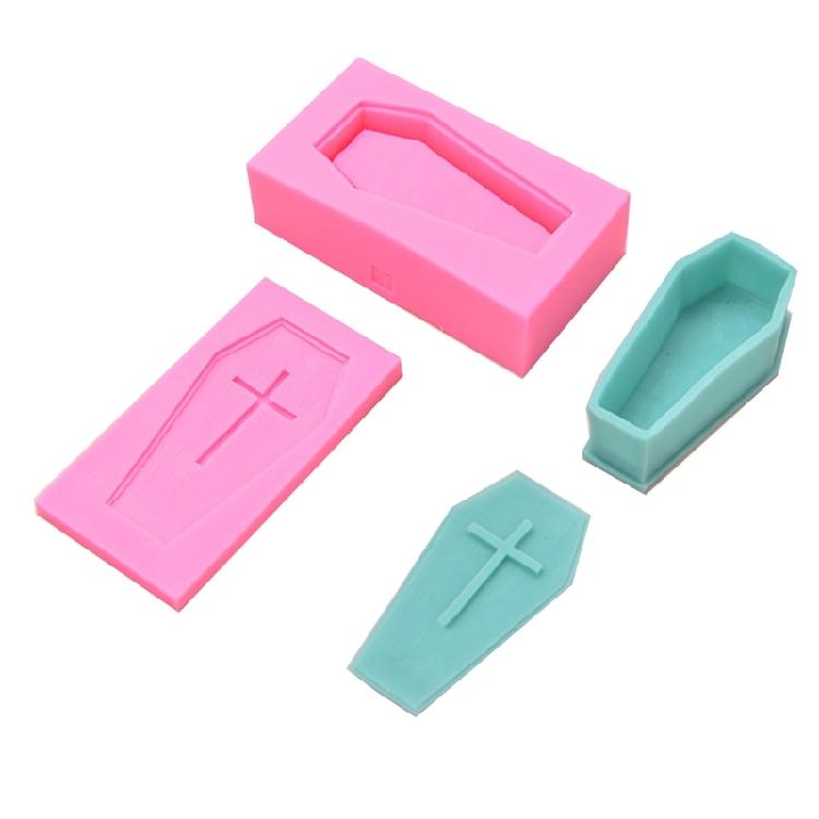 Chocolate Moulds Cross Coffin Shaped Baking Molds Fondant Moulds Cake Molds