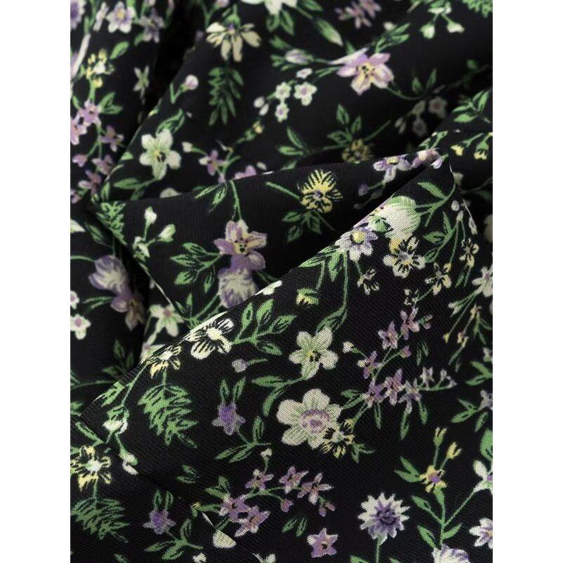 Kaslead New Arrival Women's Clothing Fashion Style Fashion Casual Simple Lace Small Floral Strap Dress