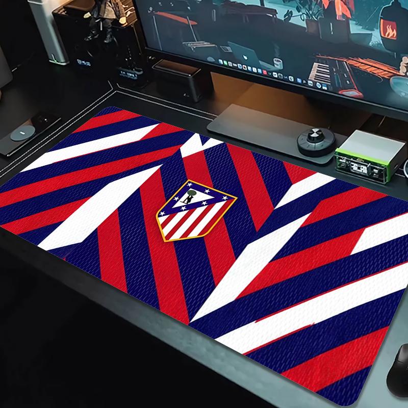 Atletico Madrid Mouse Pad Large Gaming Table Cushion Non-slip Laptop Tablet Big Mousepad XXL Mat Mini PC Playmat With Lock edge_xia