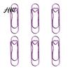 Notebook Pen Holders 6Pcs Metal Heart Clips Book Organizers Colored Paperclip Cute Shaped School Supplies Organizer Stainless Steel