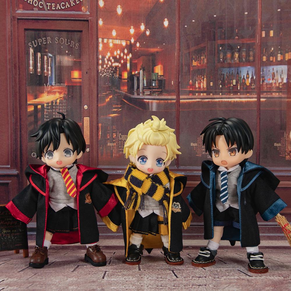 

Одежда XiDonDon OB11, волшебный плащ, костюм для колледжа для GSC, YMY, аксессуары для кукол 1/12bjd