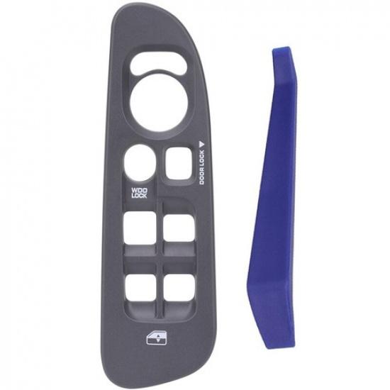 

Gray Window Bezel Switch Panel Cover Trim 5HZ71XDV for 02-09 Dodge Ram 1500-3500