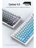 Contour 4.0 Side-Engraved Translucent Custom Keycaps for Magnetic Mechanical Switch Keyboard
