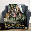 1pc Lord of the Rings Two Towers Flannel Blanket Soft Warm Throw for Home, Office, Travel, All-Season Cozy Bedding Gift L1406