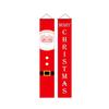 1pair Cute Christmas Porch Sign Cloth Christmas Hanging Banner  Xmas Navidad Gift