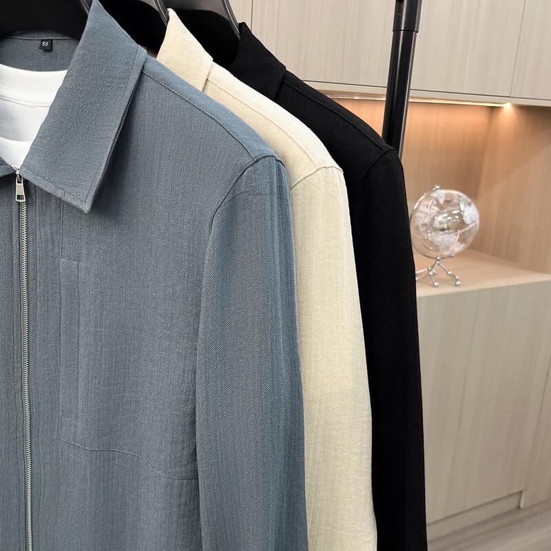 JOW Men's Lightweight Linen Jacket