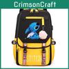 Fashionable Color Blocked Stitch Pattern Student Large Capacity Backpack For Travel And School Use