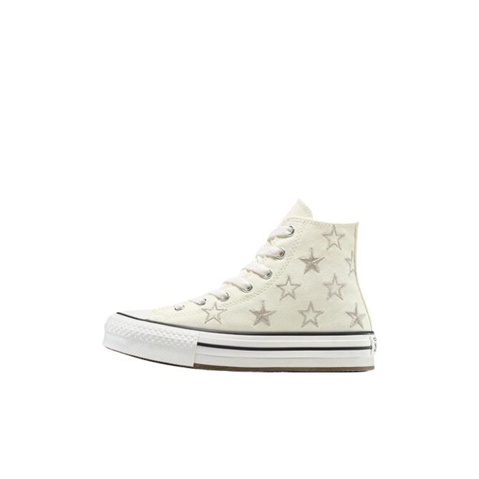 

Converse Chuck Taylor All Star EVA Lift Platform High GS Звездные Детские Кроссовки Кремовый Белоснежный Папирус A15563C 35.5