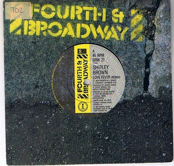 

12inch Record SHIRLEY BROWN Love Fever BRW27 4th Broadway 1984 UK SoulFunk Used