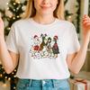 2025 Christmas Unisex Tshirt,Night Before Christmas Family,Funny Ducks(CH)