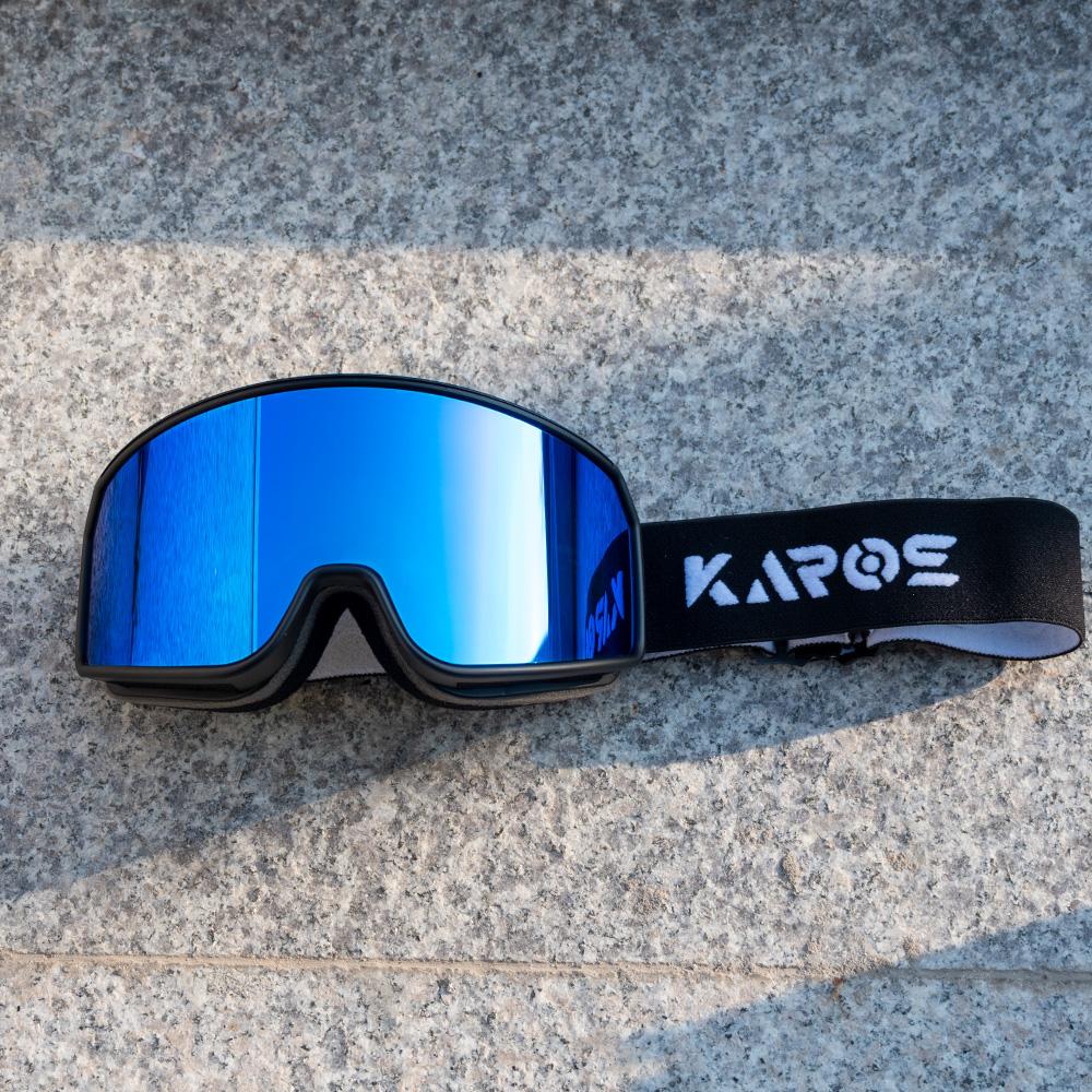 KAROS Ski Goggles Double Layers Anti-fog Big Skiing Mask Snowboard Eyewear Outdoor Men Women UV400 Winter Glasses Snow Goggles
