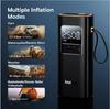 Xiaomi Baseus Trådløs Bil Luftpumpe Bærbar Luftkompressor for Bil Motorsykler Sykkel Elektrisk Dekkpumpe med LCD Digital Skjerm