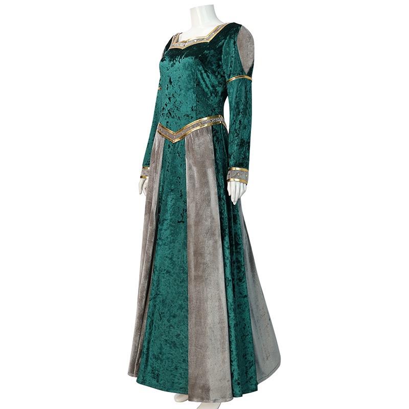 Shrek Princess Fiona Cosplay Costume For Adults Monster Themed Dress-up For Comic Con And Parties Characters)