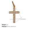 Vintage Cross Pendant Necklace Female Niche Design Hip Hop Fashion Pendant Jewelry Female