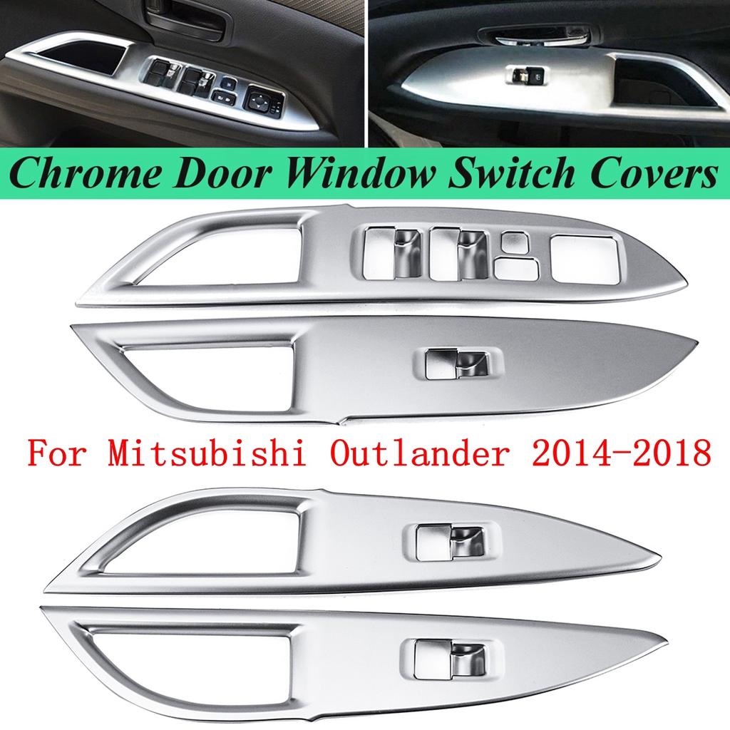 Chrome Door Handle Cover Trim For Mitsubishi Lancer Smart Key Hole Car Molding