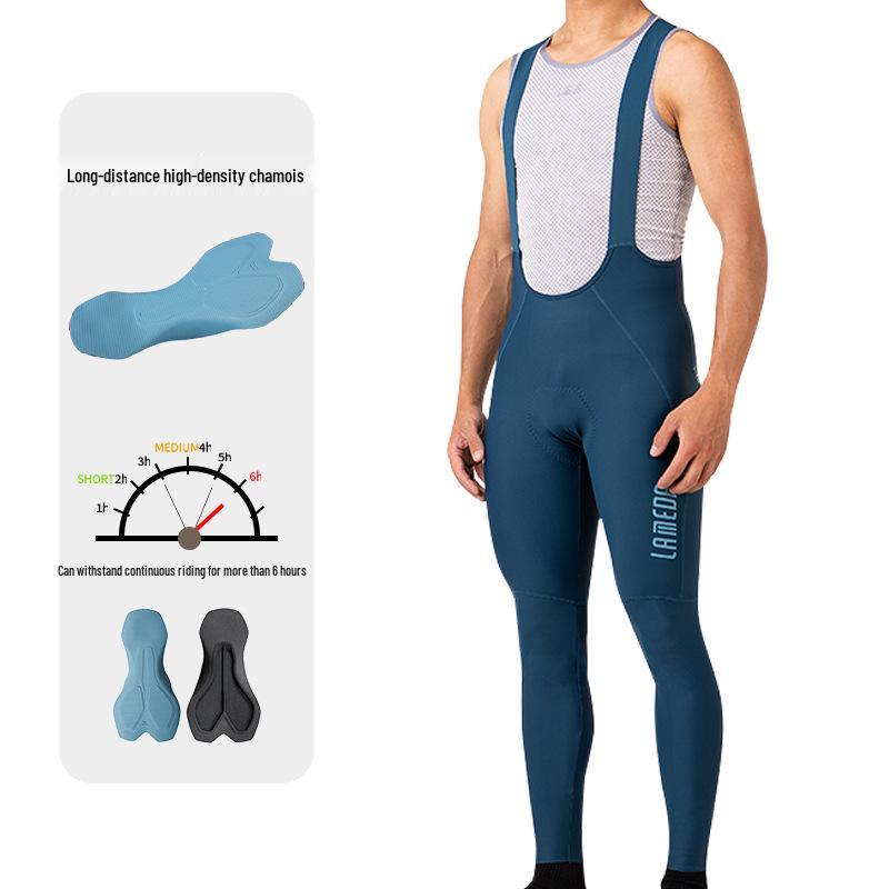 Lampa da Lameda Men's Spring & Autumn Cycling Bib Pants - Long Mountain Road Bike Pants