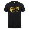 Guitar Gibson T Shirt Summer Men Short Sleeve Cotton Tshirts Gibson Les Paul Man Tops Tee LH-094