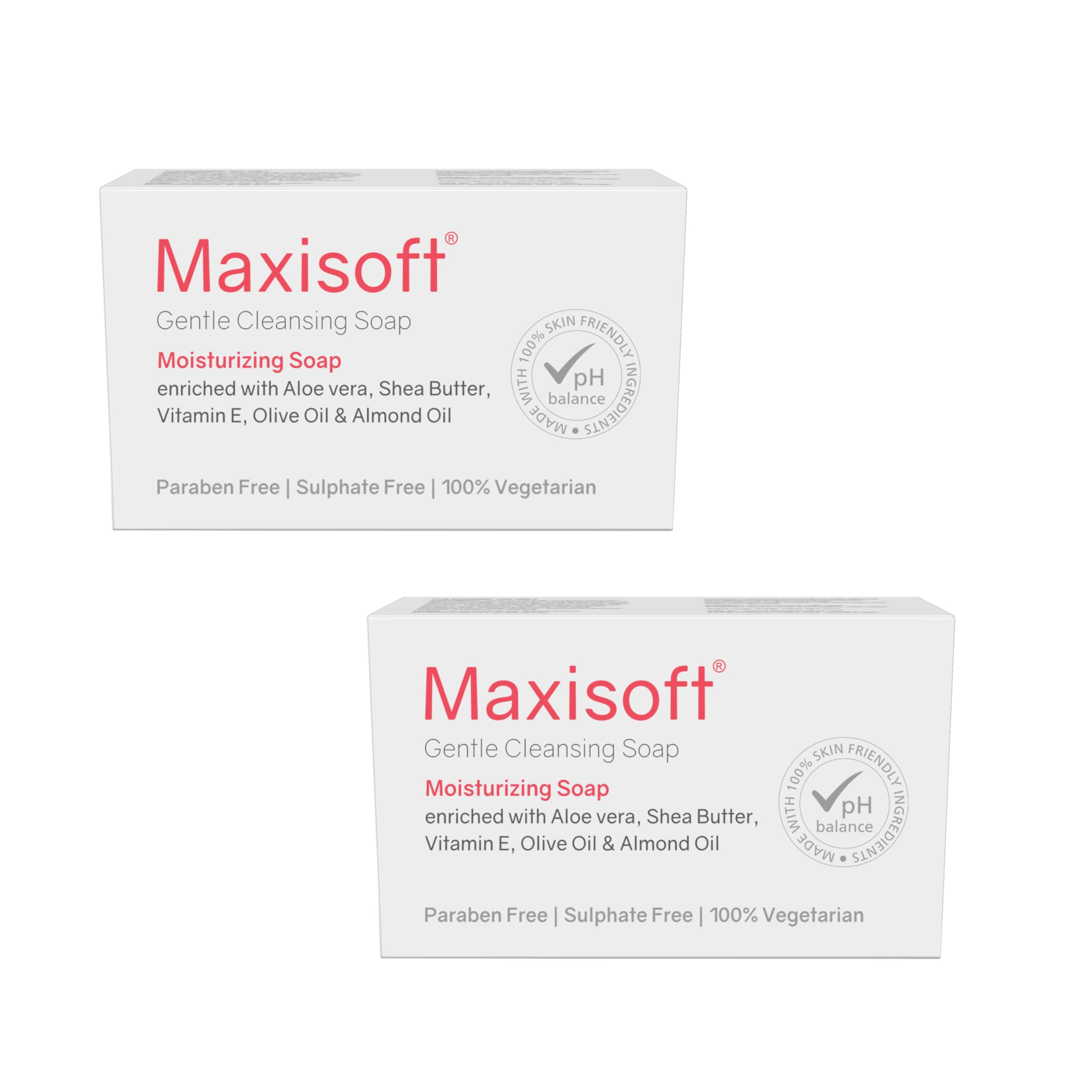 Maxisoft Увлажняющее мыло 100 г (100 г (Упаковка из 2 шт.))