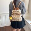 Schoolbag Cute Nostril Chicken Full Printed Backpack Women's Easy Bear Embroidered Backpack Student Commuter Large Capacity Cuckoo Chicken School Bag