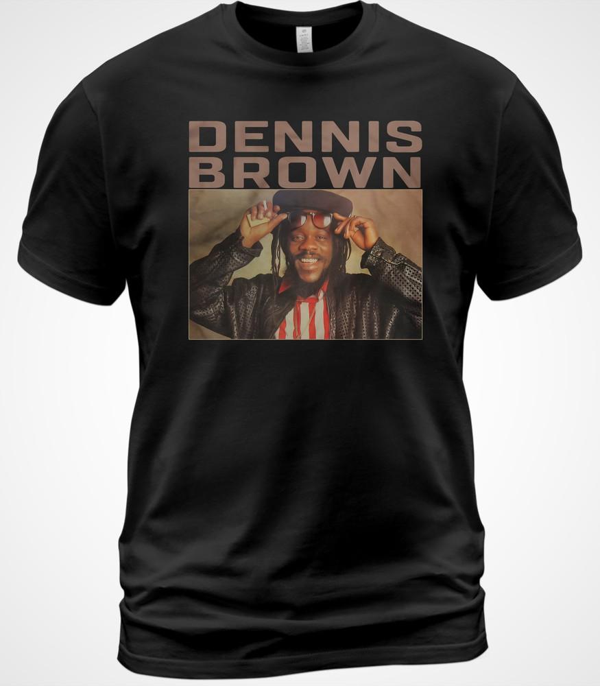 

Slow Down Classic T-Shirt Dennis Emmanuel Brown CD Jamaican Reggae Unisex T-Shirt XXL