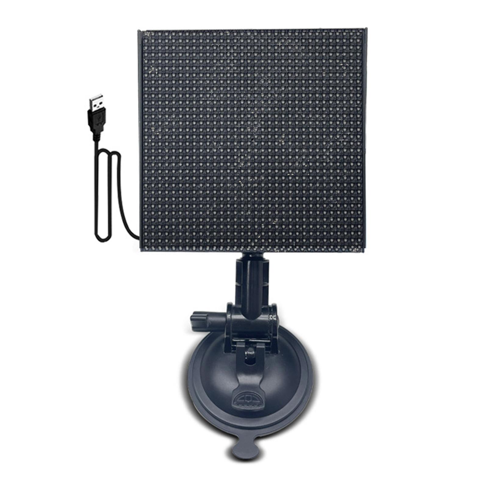 

Eye Catching LED Pixel Panel Expression Screen for Car Rear Window Signs 5V Scrolling Advertising Text Animation Display
