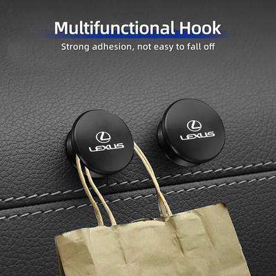 Universal Car Sticky Hook Seat Headrest Hook Accessories For CT ES GS NX IS250 CT200h IS300h ES300h RX400h NX300h IS200