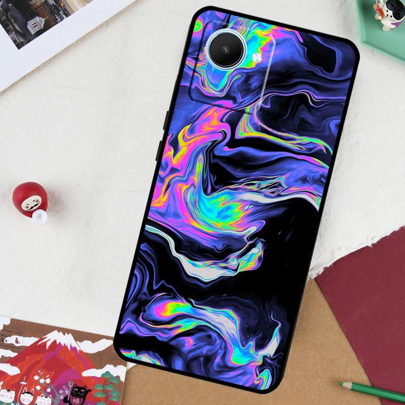 Trippy Pastel Color Print For Realme GT7 Pro GT 6T 5 6 C67 C75 C61 C55 C53 C51 C21Y C25S 10 11 12 13 14 Pro Plus Case