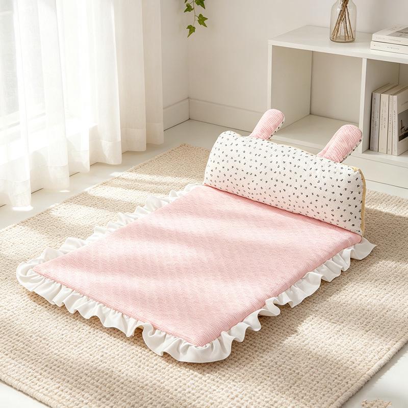 Pet Cooling Mat with Ice Beads for Cats, Dogs, and Small Animals - Summer Cooling Pillow and Sleeping Mat XS - 43x63cm - Up to 2 lbs pet
