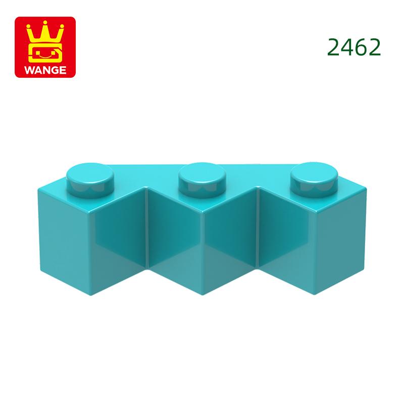 Non-Toxic 64Pcs/Lot 2462 Oblique 3 Holes Building Blocks Moc Accessories Compatible With Brick Children Toys Gift Box